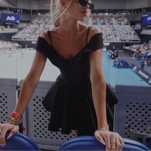 Lulus black cocktail dress